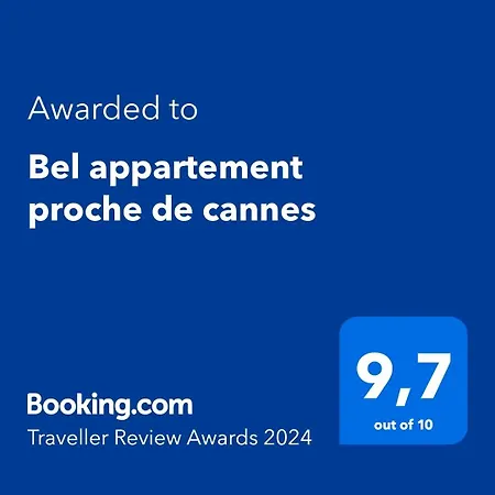 Bel Proche De Cannes דירה *